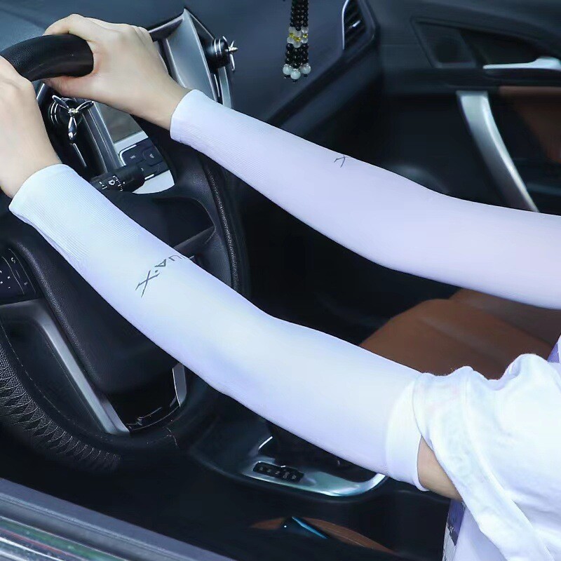 5 Pairs Cooling Arm Sleeves Cover UV Sun Protection Sports Outdoor For Men Women