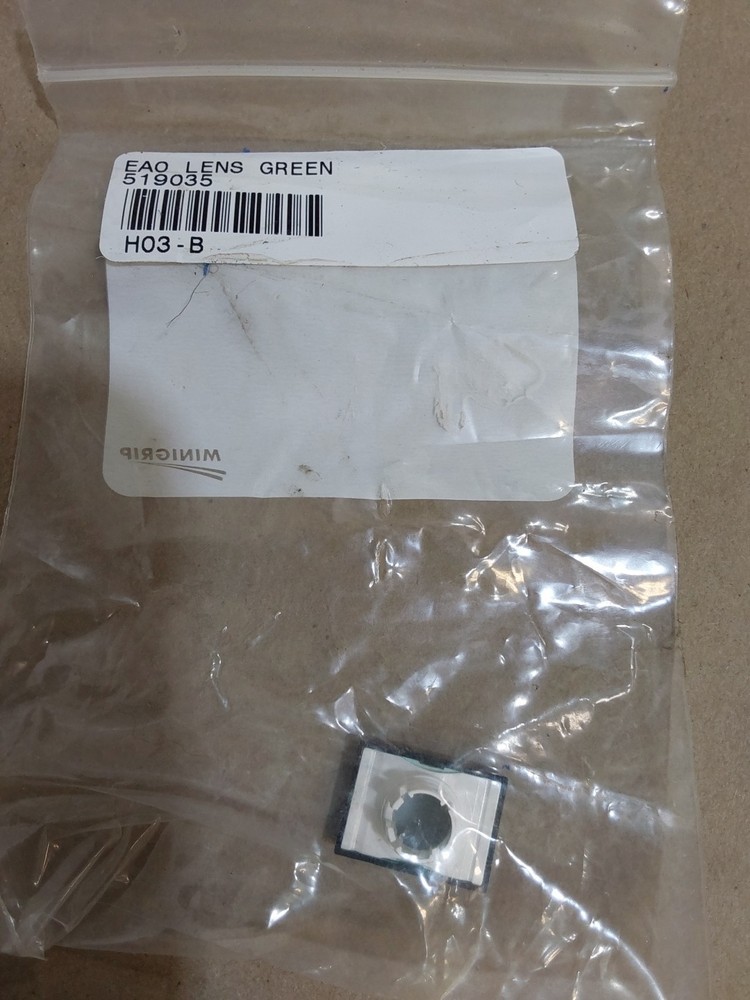 EAO 51-903.5 Switch Indicator Lens Green Rectangular 519035 (Pack of 6)