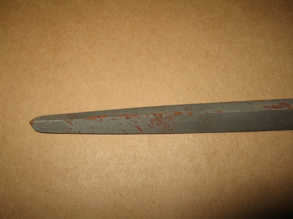 Triangle File Single Cut 10" x 5/8"