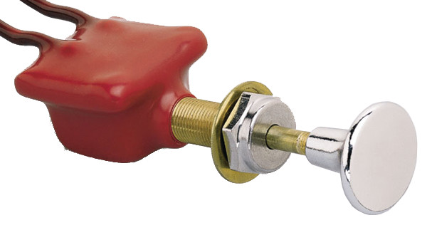 Cole Hersee M-606-BP Push-Pull Switch, PVC Coated