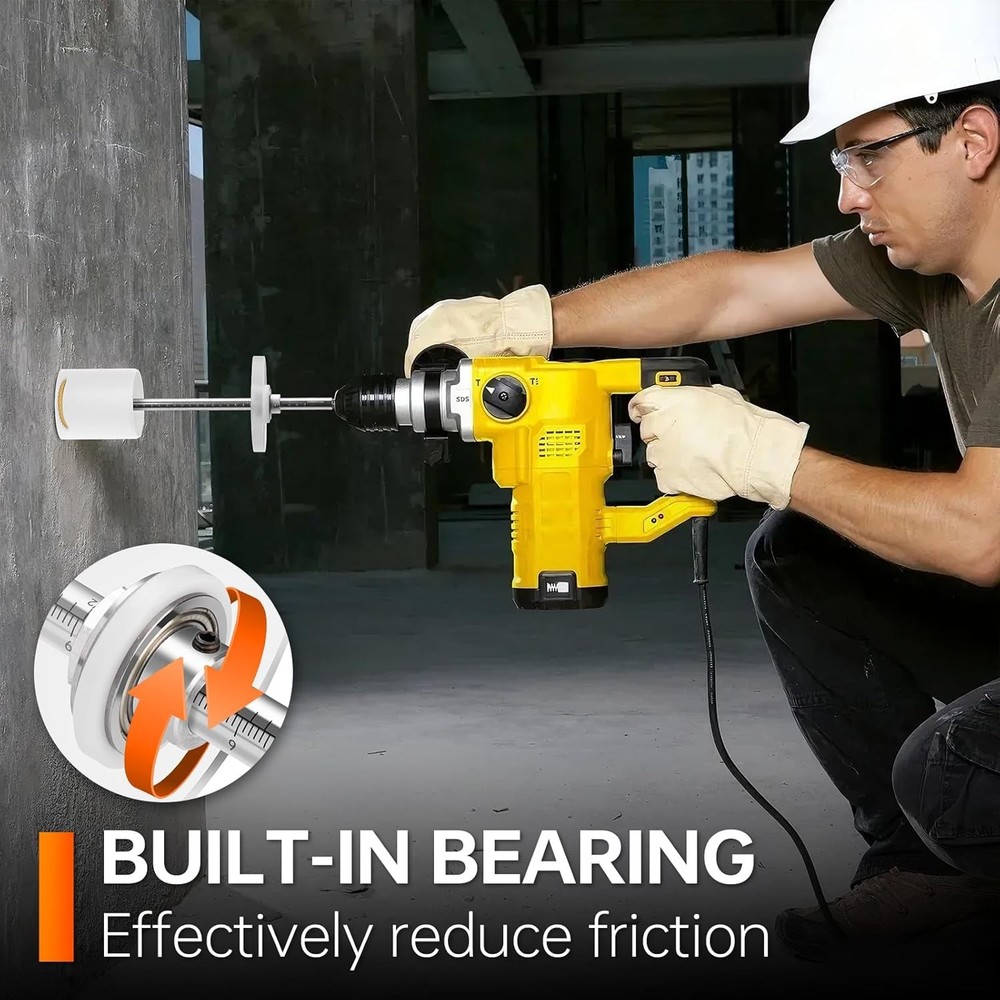 inside Pipe Cutter for PVC Pipe, Cutter Tool Set with 7 Inch Scale Adjustable De