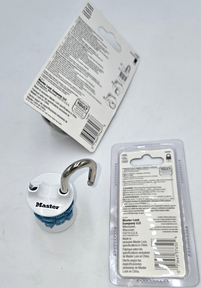 Master Lock Combination Padlock Set Of 3