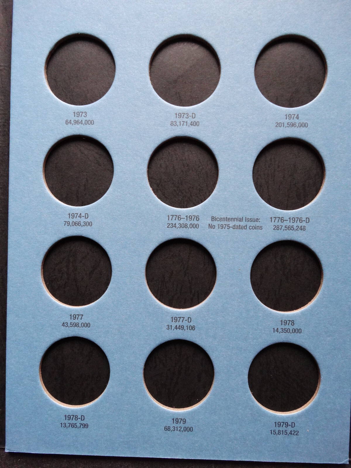 Set of 4 - Whitman Kennedy Half Dollar Coin Folders Number 1-4 1964-2025 Book