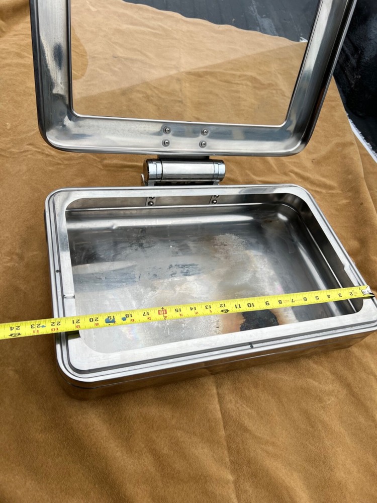 Vollrath rectangular Glass Top Induction Chafer