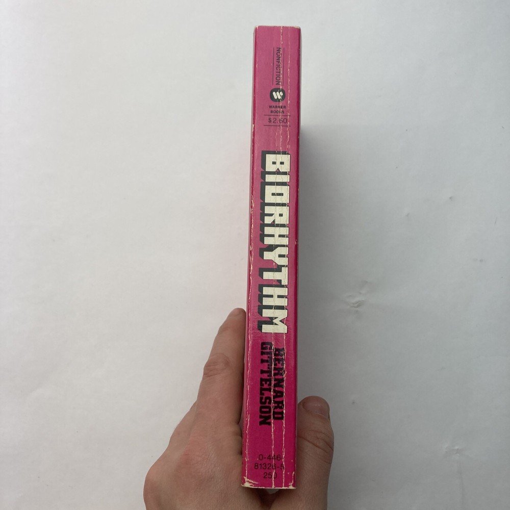 Bio-Rhythm Computerized Study Biological Clocks Bernard Gittelson 1977 Paperback
