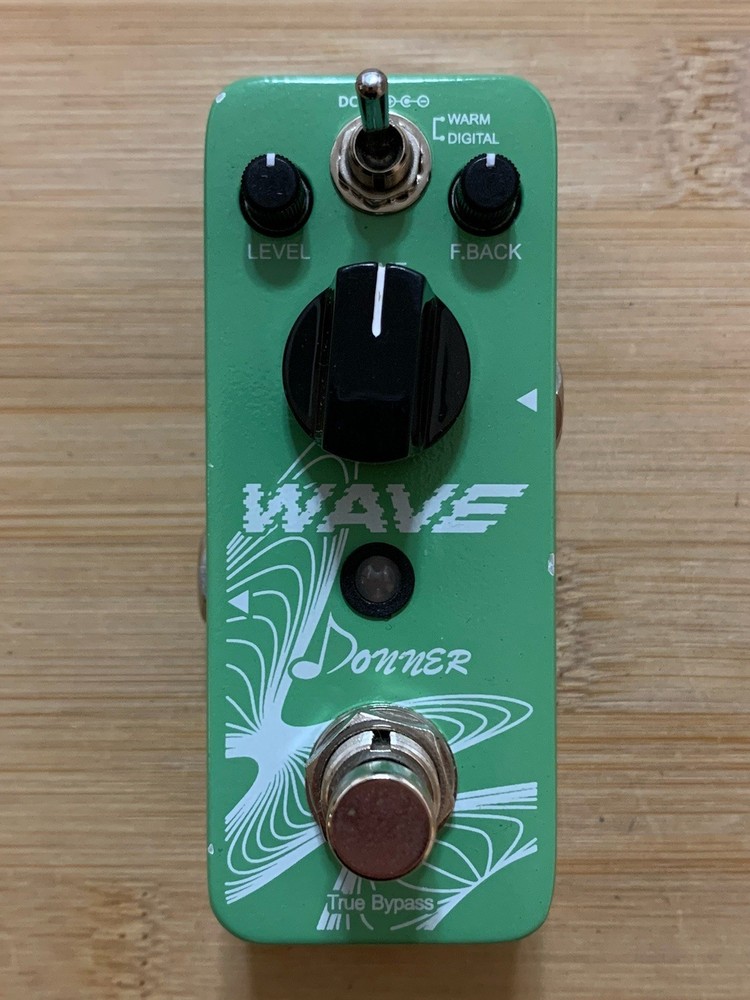 Donner Wave Delay and Rucci Passive Filter Guitar Pedal Bundle