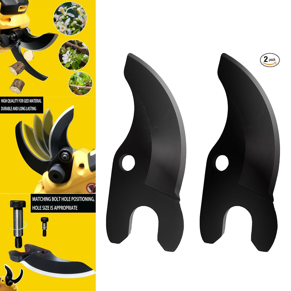 2PCS Pruner Blade Compatible with Dewalt 20V MAX Cordless Pruner Replacement