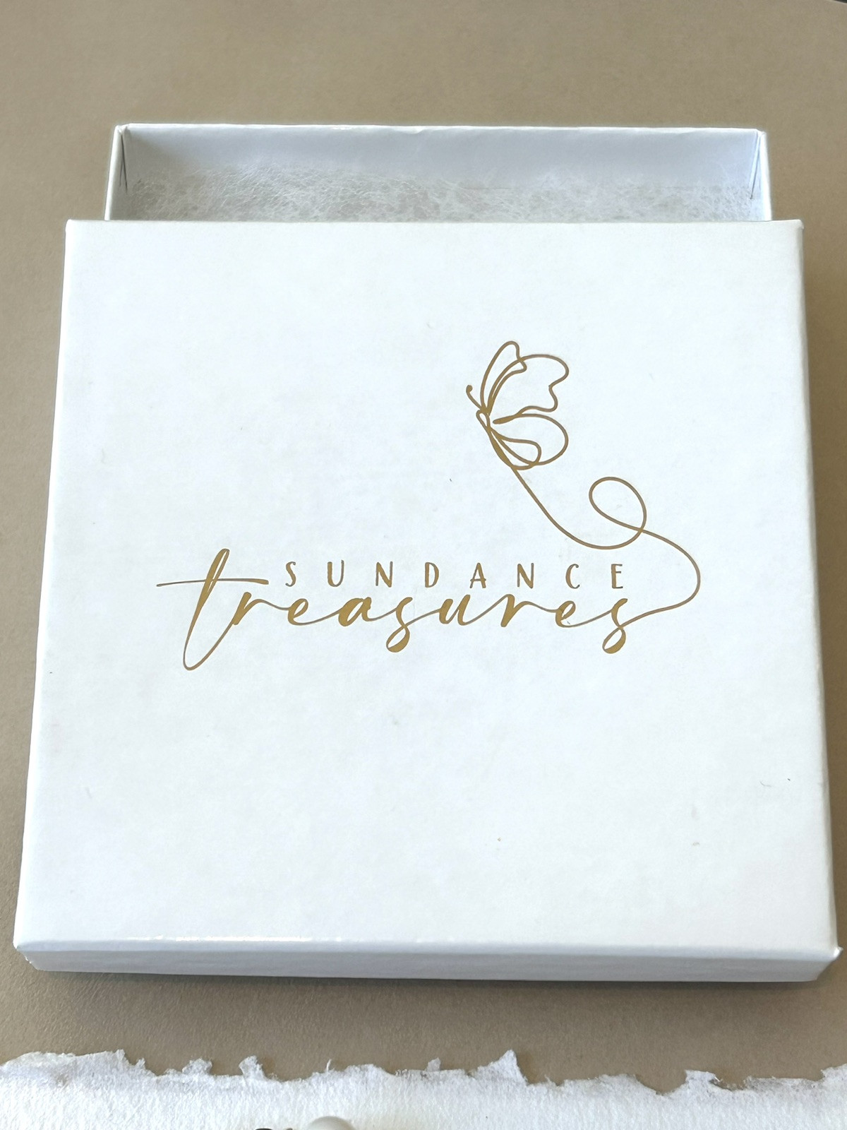 FW Pearl Sterling Silver Earrings White Earthy Bronze Sundance Treasures