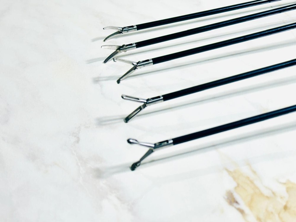 5pc Laparoscopic Grasper Forceps Scssor Enoscopy best Instruments Set 5mm