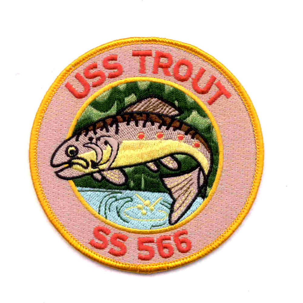 SS-566 USS Trout Patch - E Version