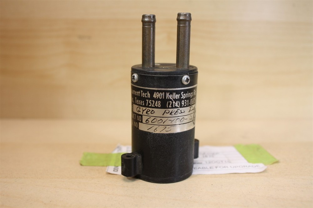 Instrument Tech 6001-100-2 Gyro Pressure Indicator