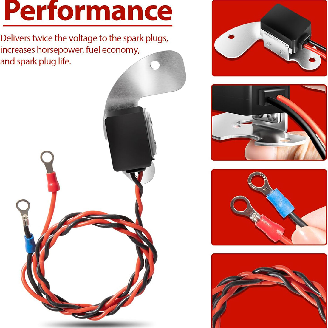 For Pertronix 1181 Ignitor Electronic Ignition Conversion Kit Delco 8 Cylinder
