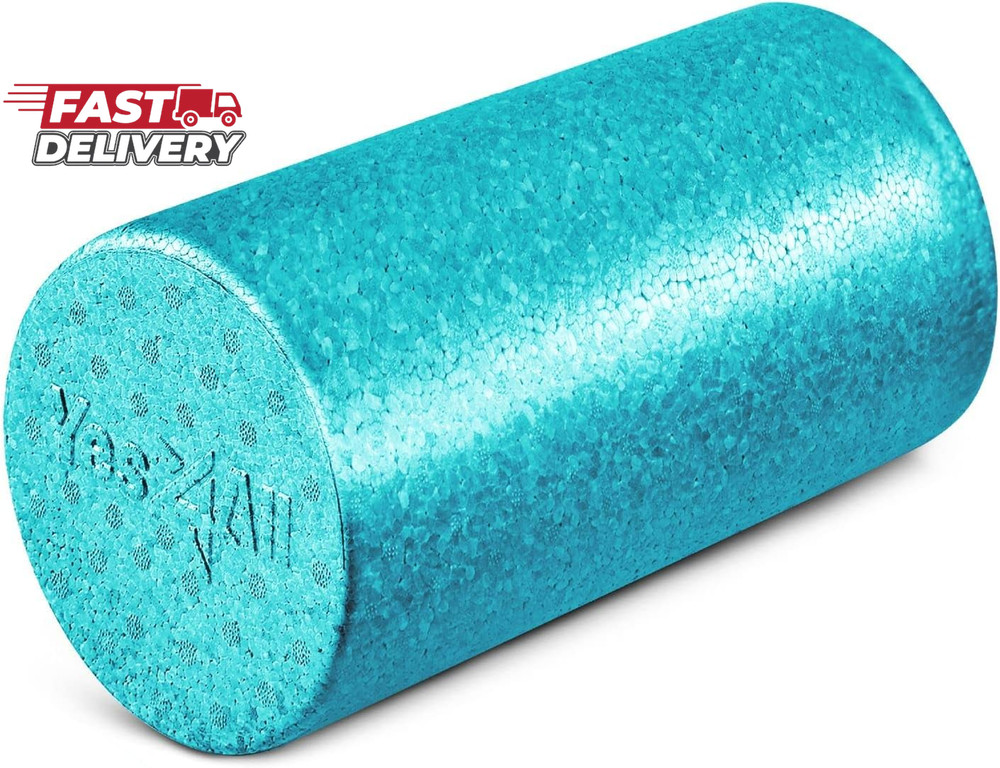 Yes4All High-Density EPP round Back Roller Foam, Exercise Foam Roller for Yoga,