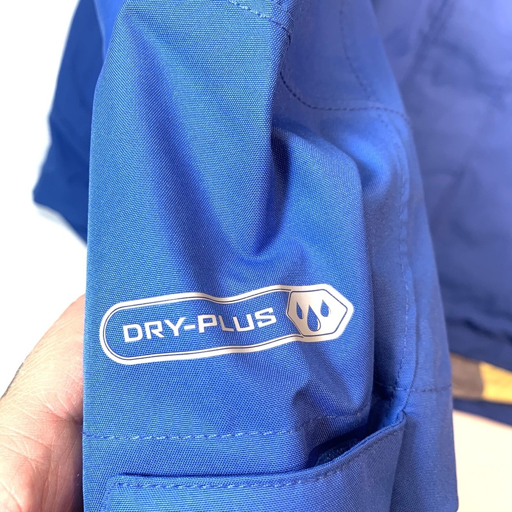 Cabelas Dry-Plus Winter Jacket Size Medium Blue