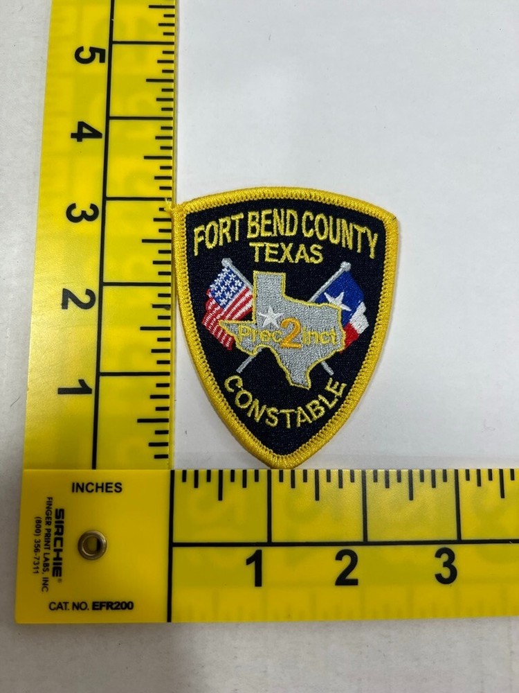 Fort Bend County Texas Constable 2nd Precinct Police Shoulder Patch