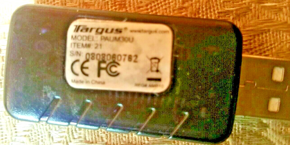 Targus PAUM30U Notebook Wireless Presenter Cursor Control Laser Pointer