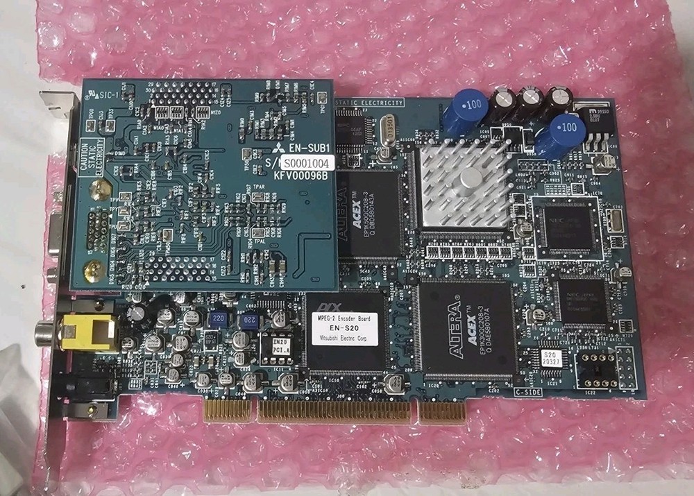 NEW Mitsubishi MPEG-2 Encoder Board Model EN-S20 DVD Program