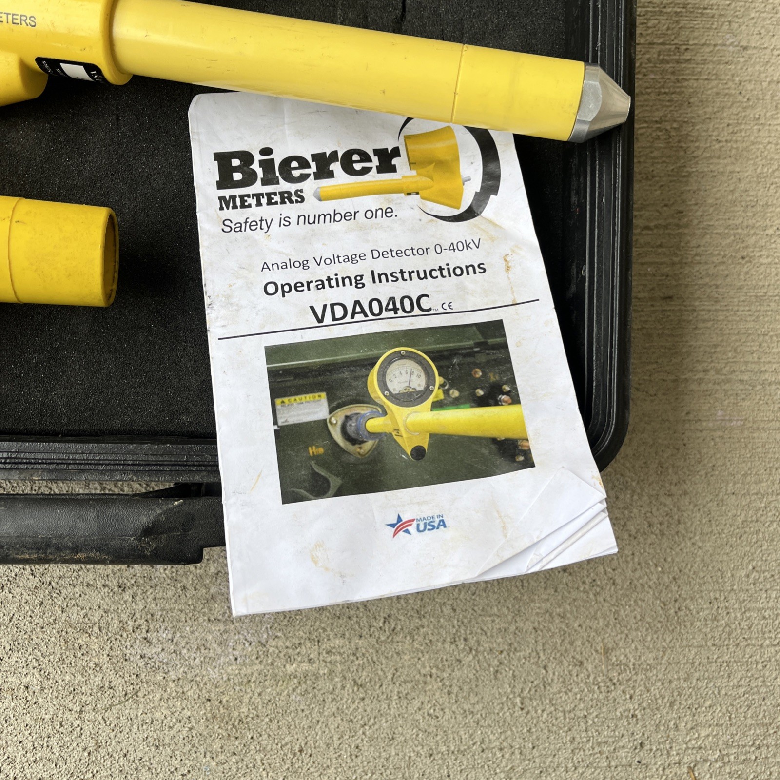 Bierer VDA040C Analog Voltage Detector 0-40kV