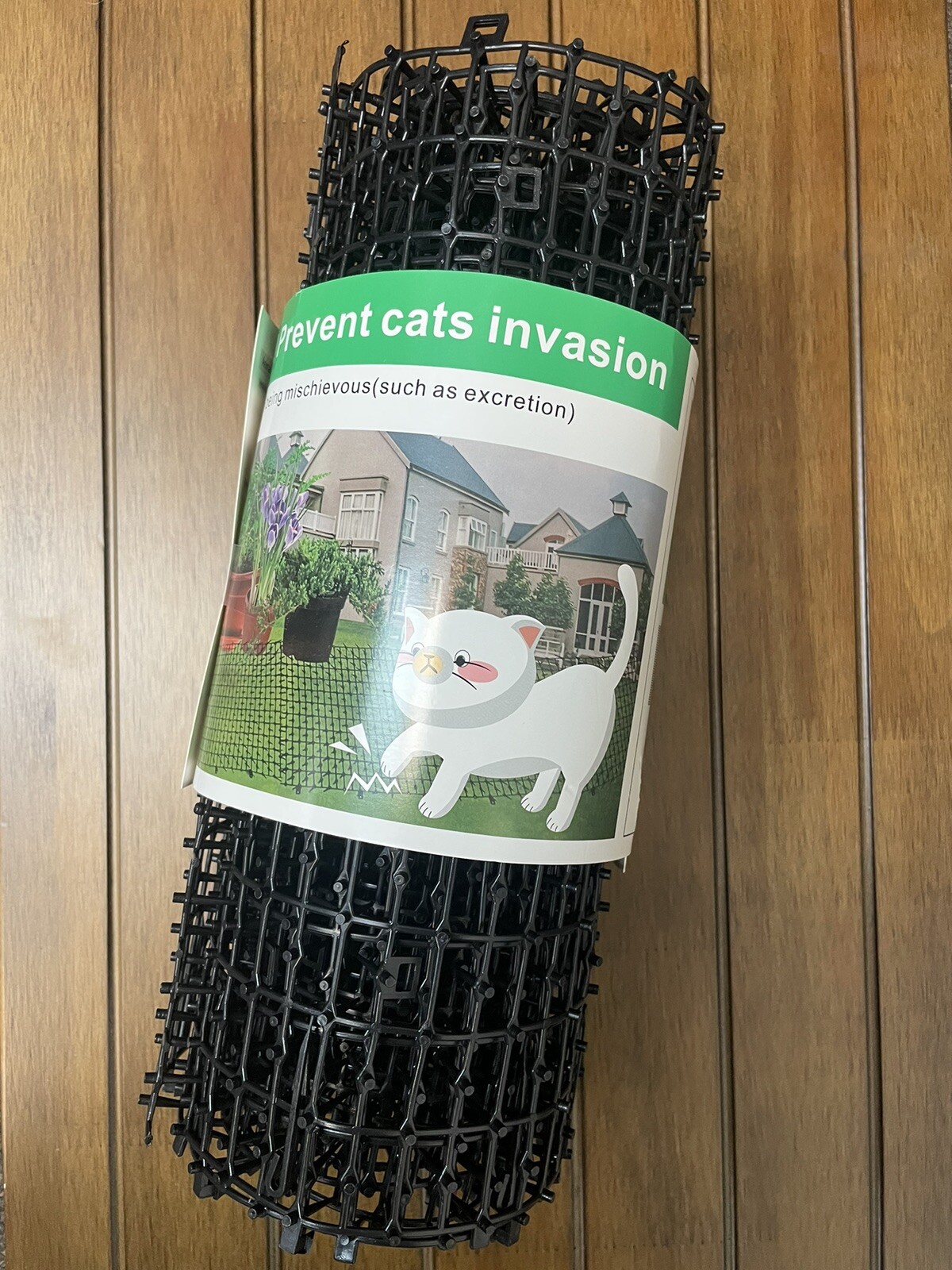200 x 30cm, 78.7" x 11.8" Cat Scat Spike Garden Mat, Cat Dog Repellent Mat, New