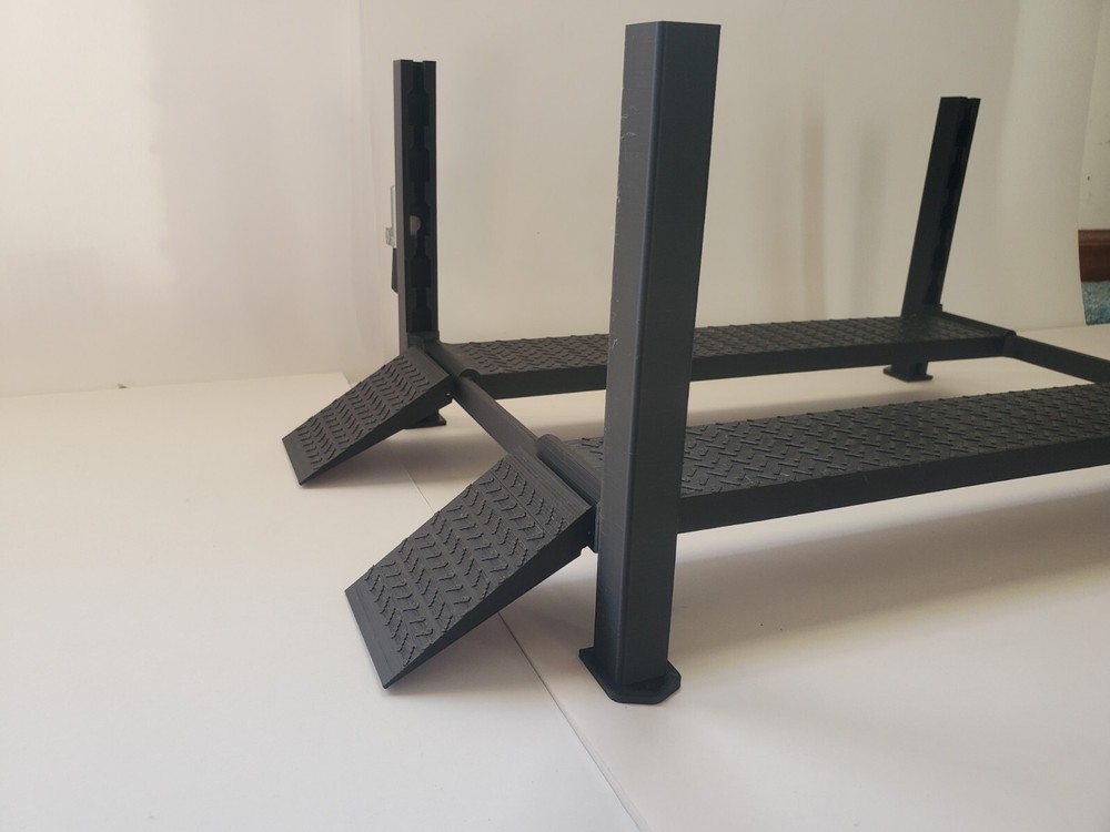 4 Post Lift For 1/10 Scale Garage Mini Display RC Double Stack Car Storage
