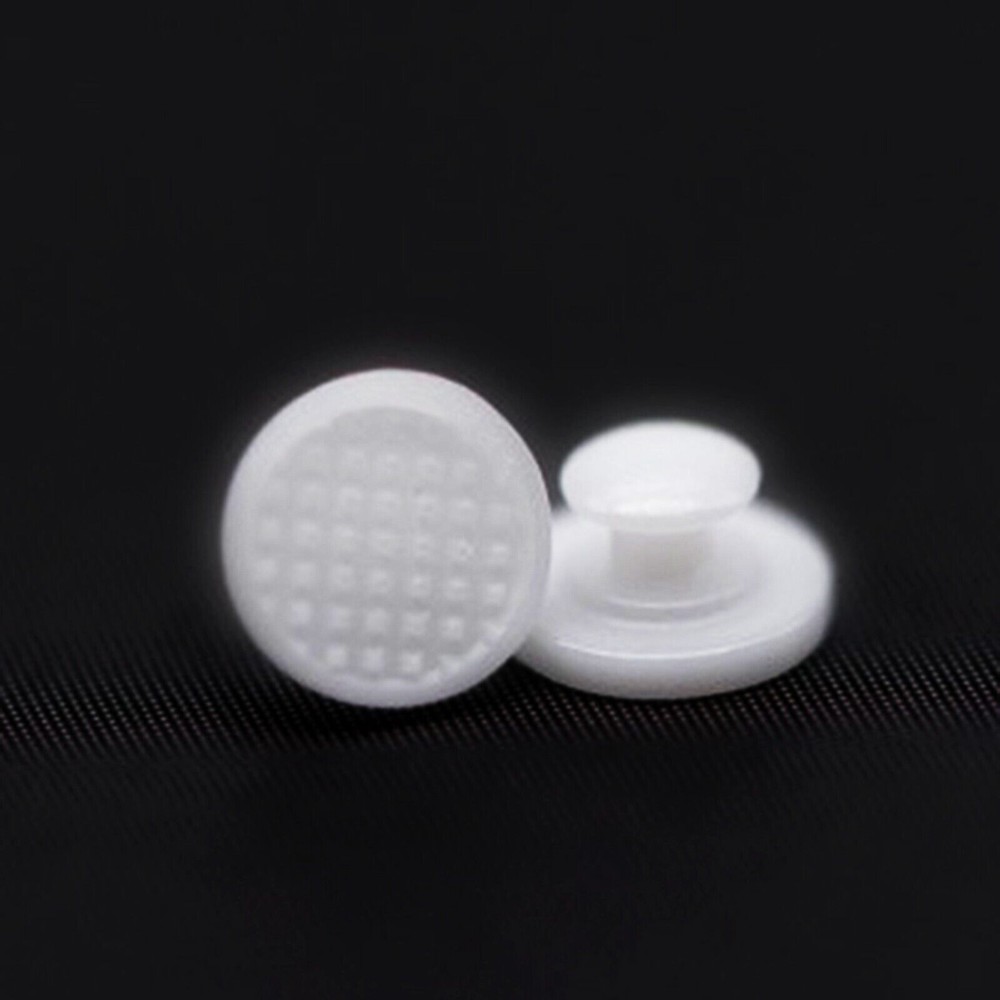 Dental Orthodontic Ceramic Clear Lingual Button Bondable Round Mesh Base Ceramic