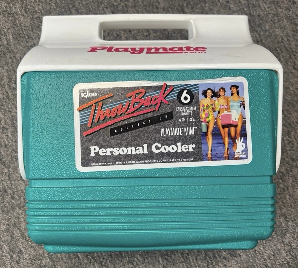 IGLOO Playmate Mini 4 QT Hard Cooler, Throwback