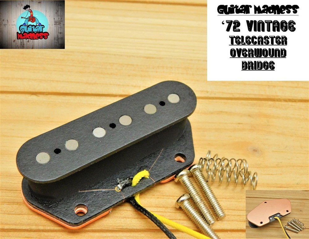 Tele Telecaster  Bridge Pickup 70's Style 7.6 K