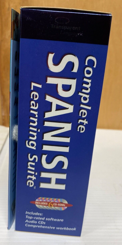 Transparent Language Complete Spanish Learning Suite (FC208-2Q2303