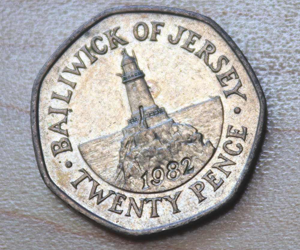 1982 Jersey 20 Pence
