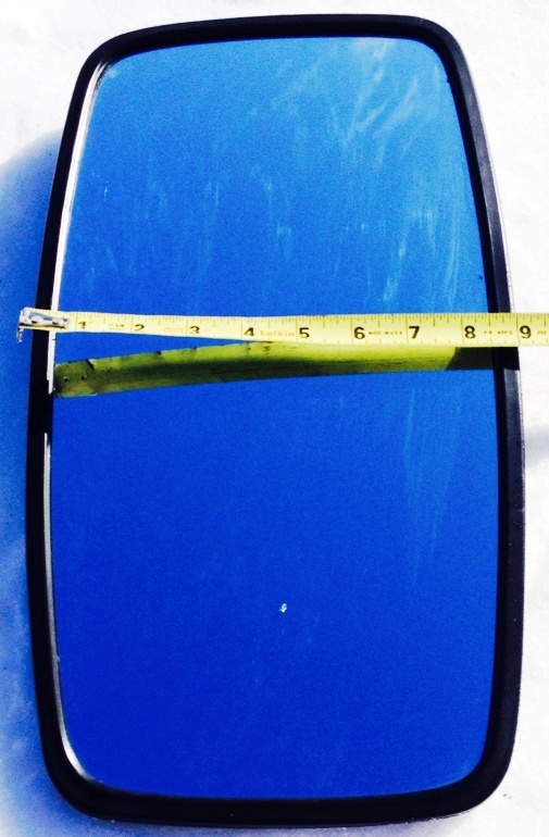 Universal Farm Tractor Mirror, Super Size 9" x 16", great for John Deere units