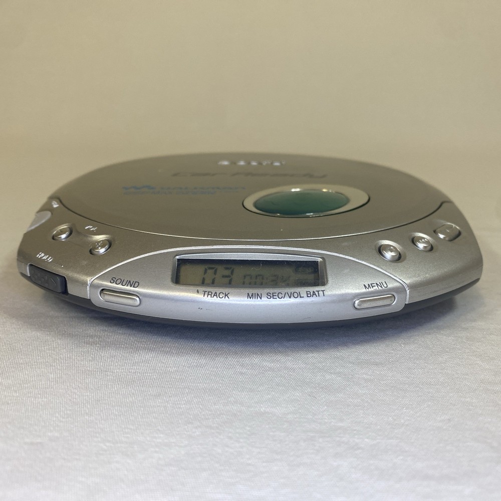 Sony Walkman D-E356CK CD Player ESP MAX Car Ready – Tested & Working