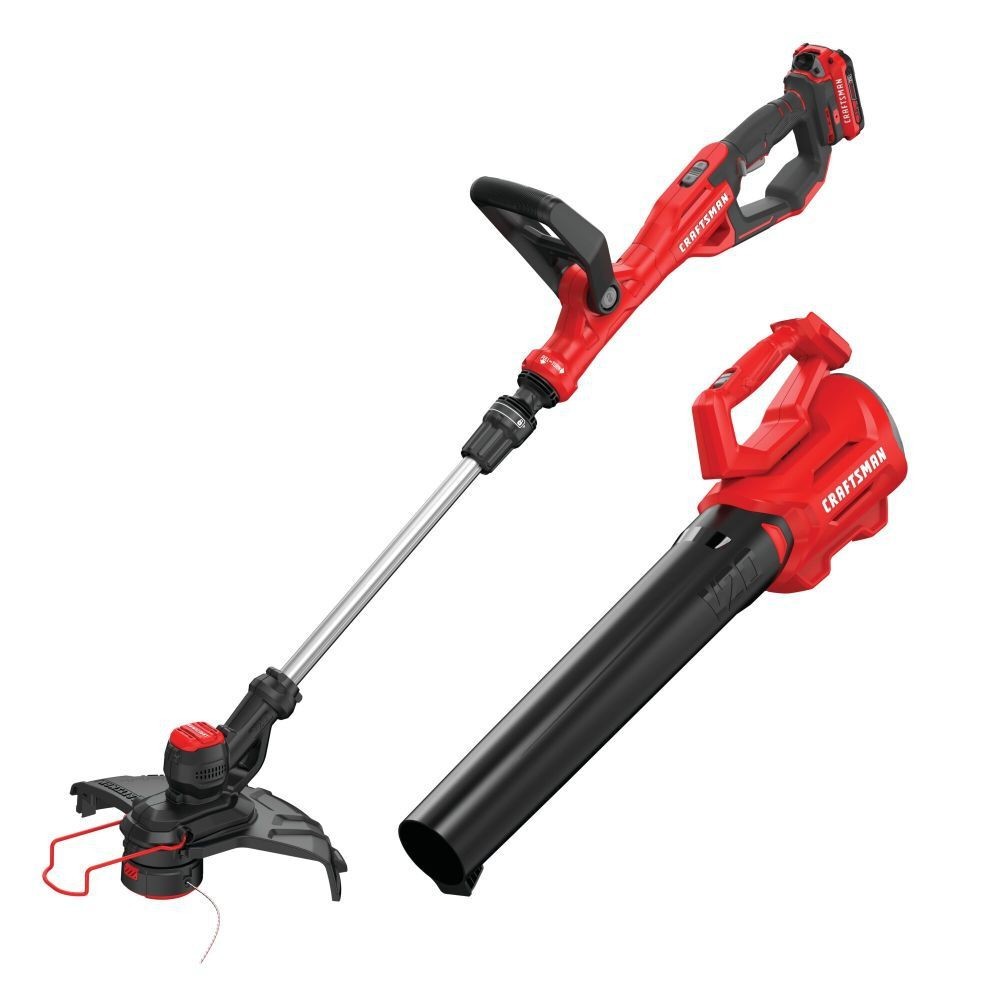 CRAFTSMAN V20* WEEDWACKER String Trimmer & Blower Combo Kit