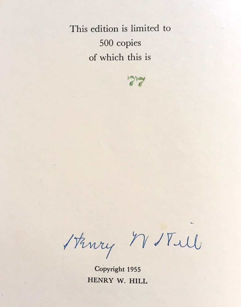 Henry Hill - Signed, Limited - UNITED STATES FIVE CENT STAMPS 1856-61, Jefferson