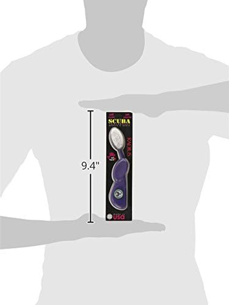 Scuba Toothbrush, Left Hand, Soft, Assorted Colors