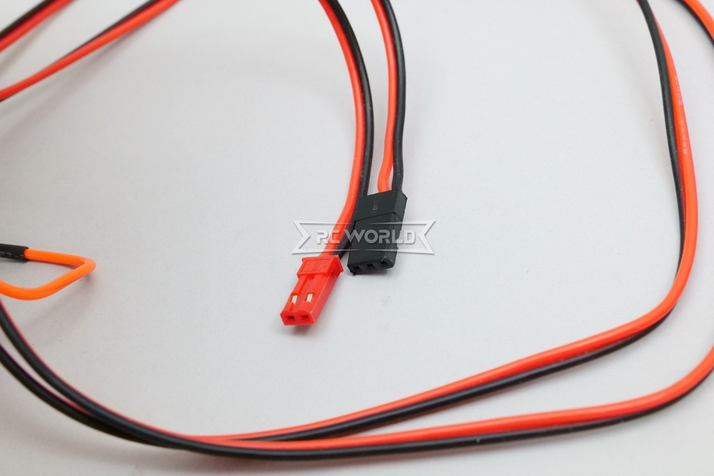 1/10 RC LED ROPE Flexible High Power LIGHT Effect -RED-