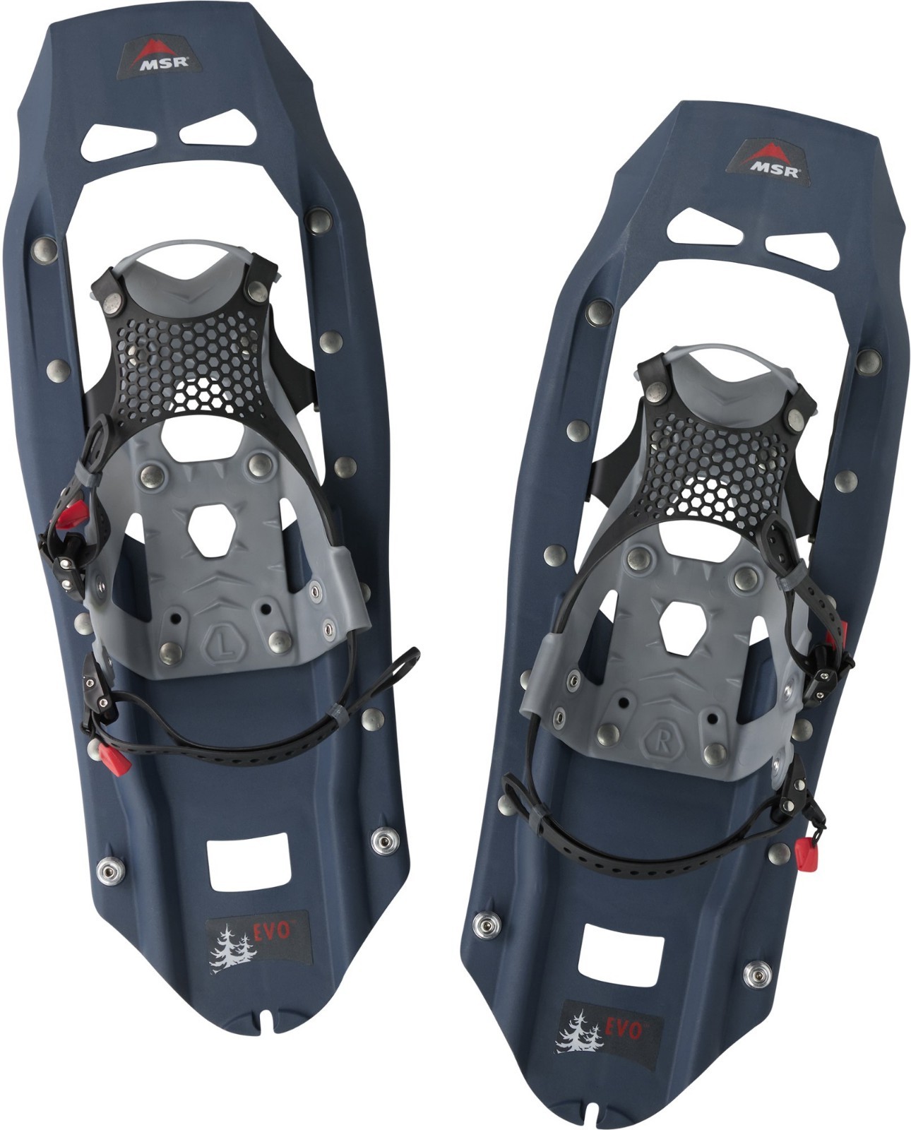 MSR Evo Trail Snowshoes Color: Midnight Size: 22 IN