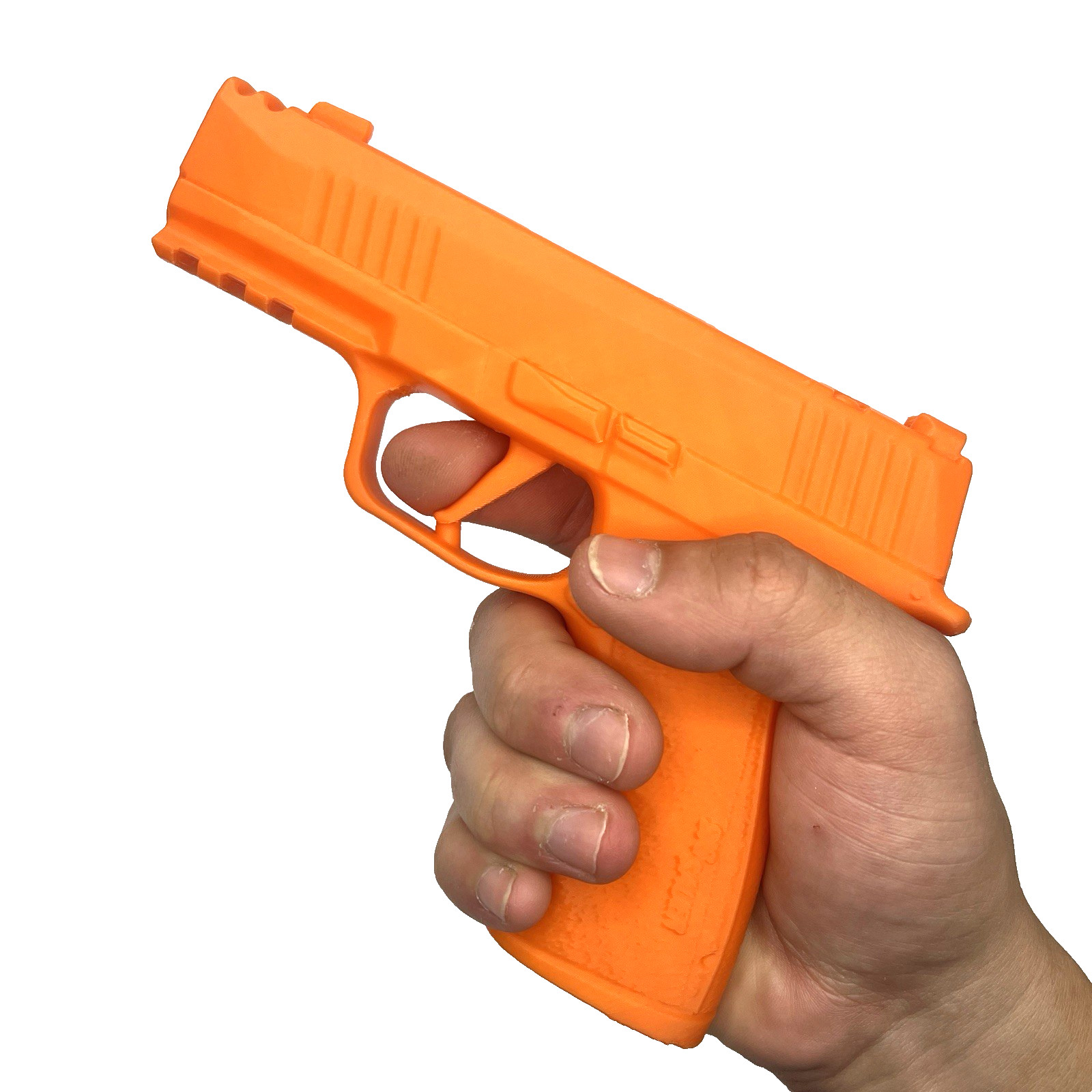 Orange Sig Sauer P365 XMacro Compatible Training Gun 1:1 Size Prop Realistic