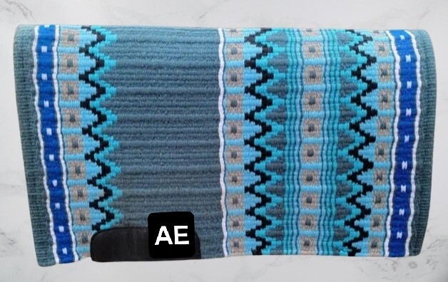 western Show wool saddle blanket Oversized 34*42