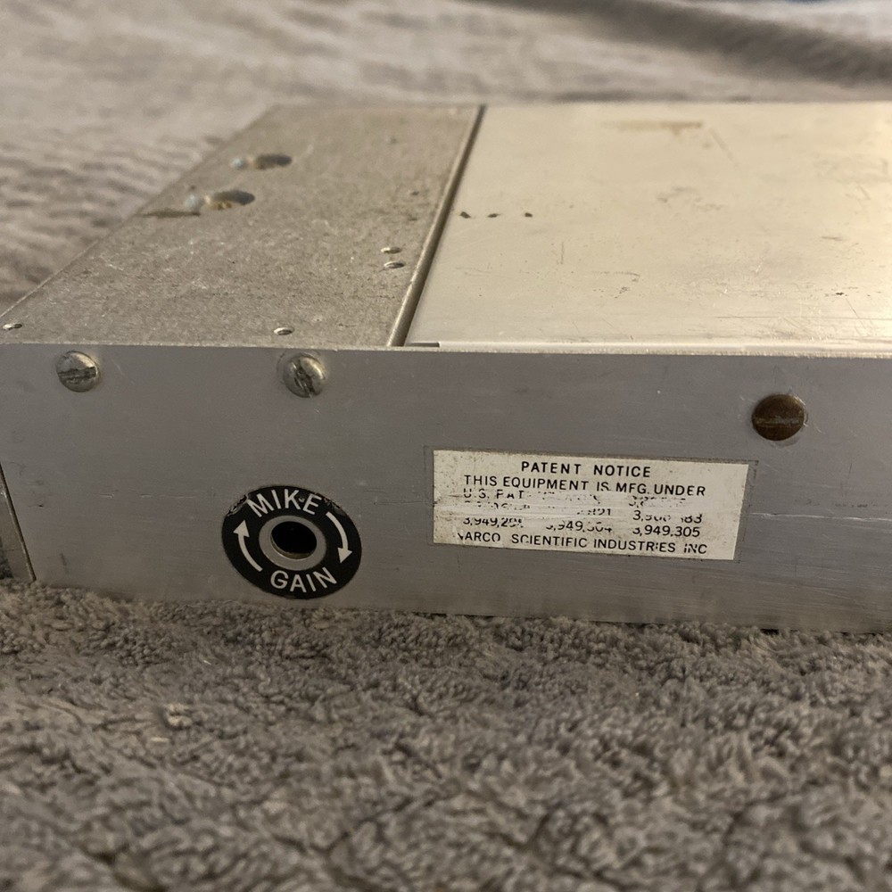 Narco Com 120 TSO VHF Transceiver - Not Tested