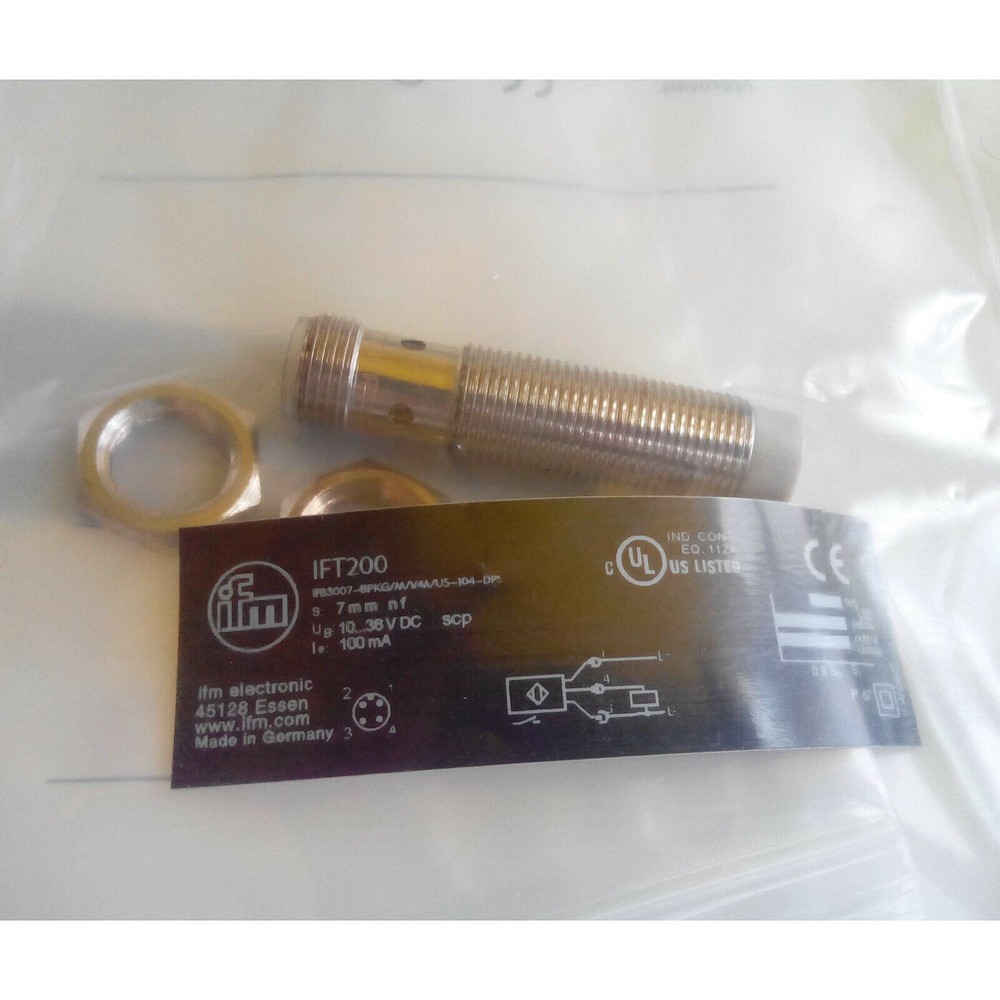 For IFM IFT200 IFB3007-BPKG/M/V4A/US/104-DPS Proximity Switch Sensor