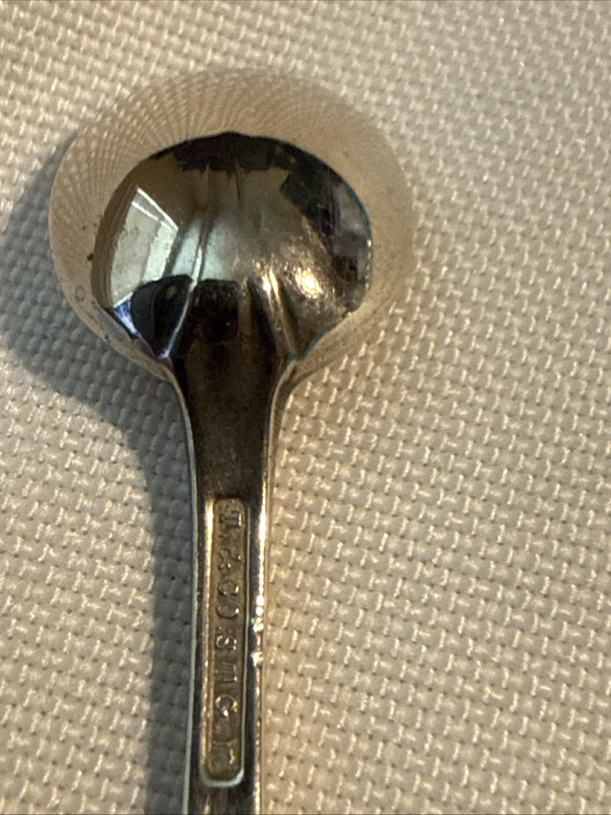 6 Tiffany & Co Antique Sterling Silver Salt Spoons