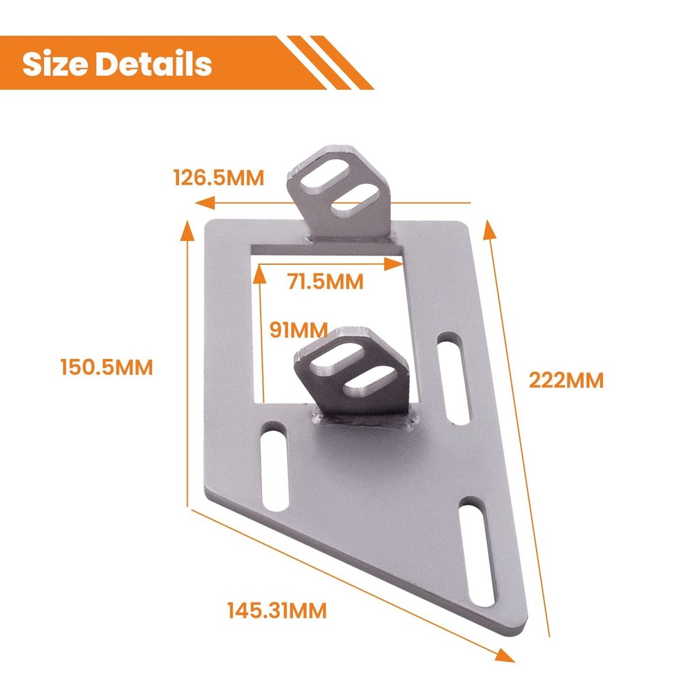 Motor Mounts Swap Brackets - Engine Conversion for Chevy Chevrolet Blazer/S10...