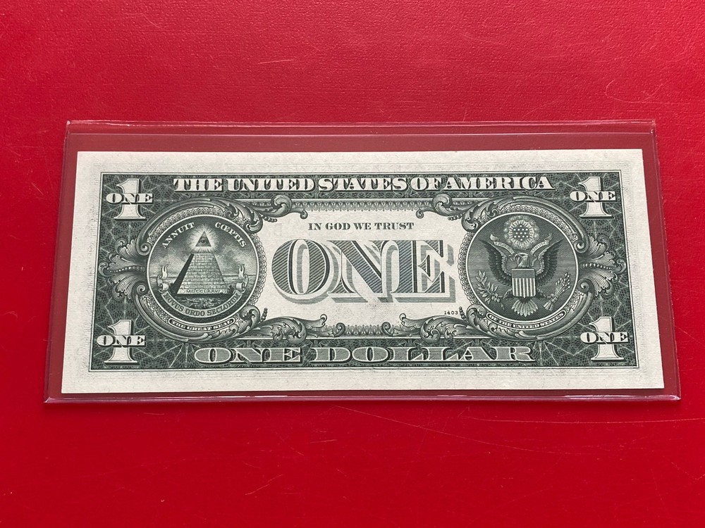 1969B $1 DOLLAR BILL ( CLEVELAND D ) UNCIRCULATED