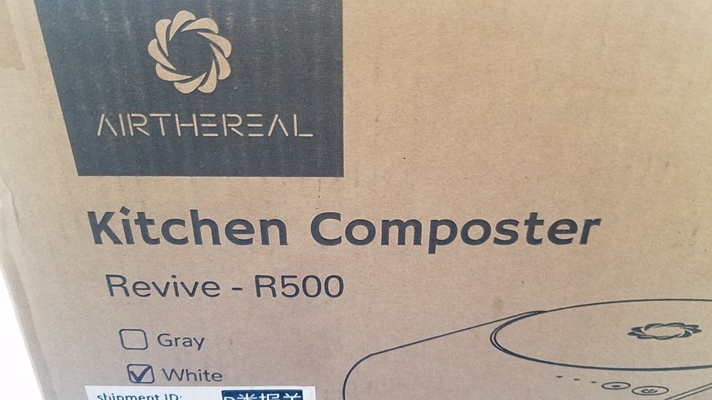 Airthereal Revive Electric Kitchen Composter, 2.5L White