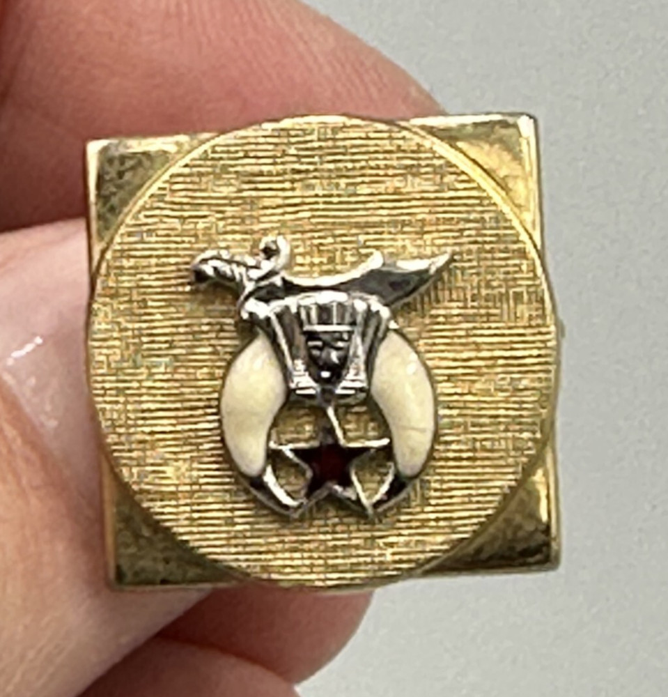 Vintage SHRINER Masonic Swank CUFFLINKS
