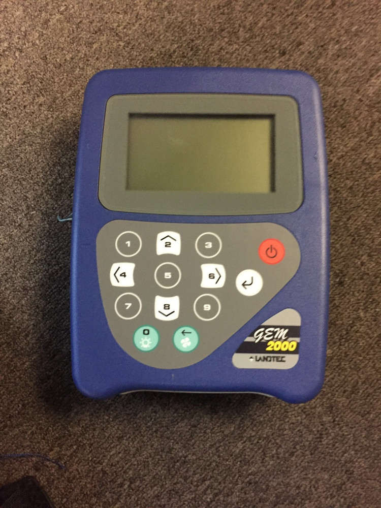 CES-LANDTEC GEM2000 Methane Detector with case no battery pack/adapter