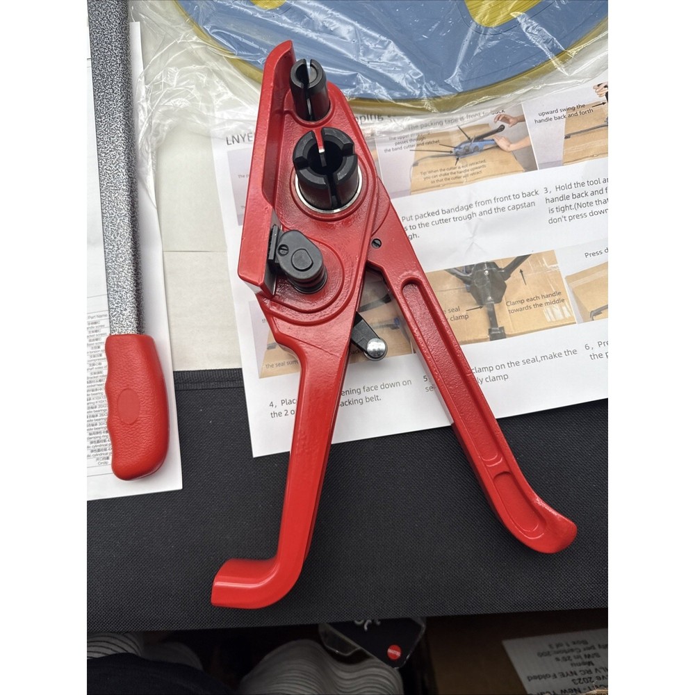Banding Strapping Kit - Pallet Packaging Strapping Tool with Sealer Tools *READ