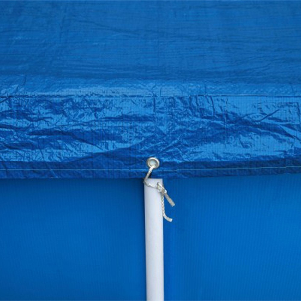 Bestway Flowclear Rectangular Above Ground Pool Cover, (Cover Only), 2 Pack