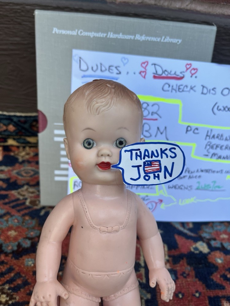 Vintage 1982 IBM Personal Computer Hardware Reference Manual Rare Book IN BOX