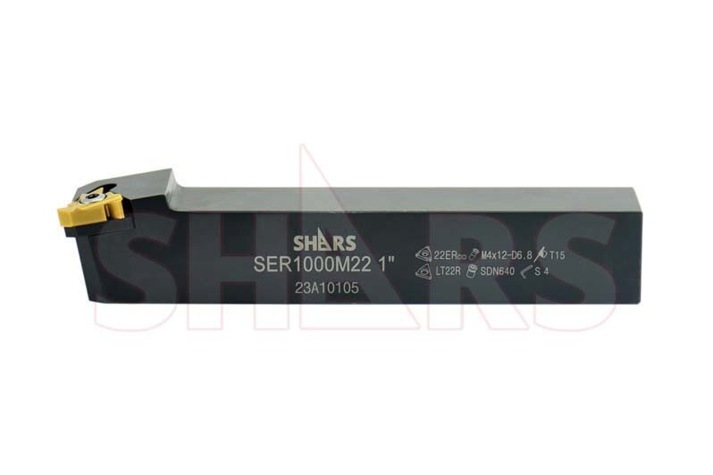 1" x 1" RH Indexable Cutting Tool Universal External Threading Tool Holder P]